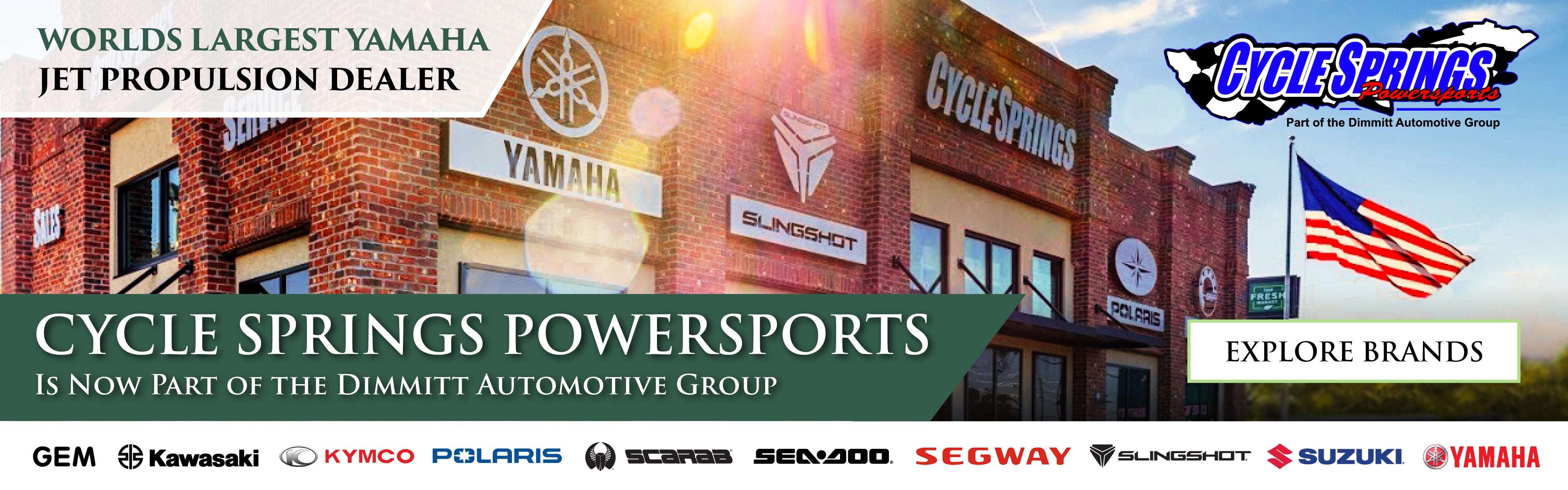 Cycle Springs Powersports is Now Part of the Dimmitt Automotive Group