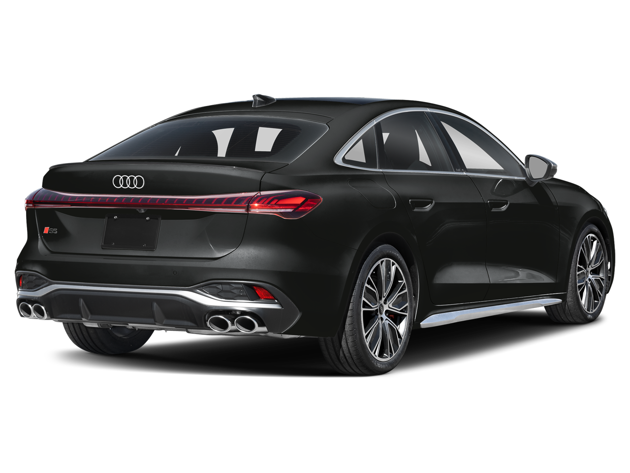 2026 Audi S5 — rear three-quarter view
