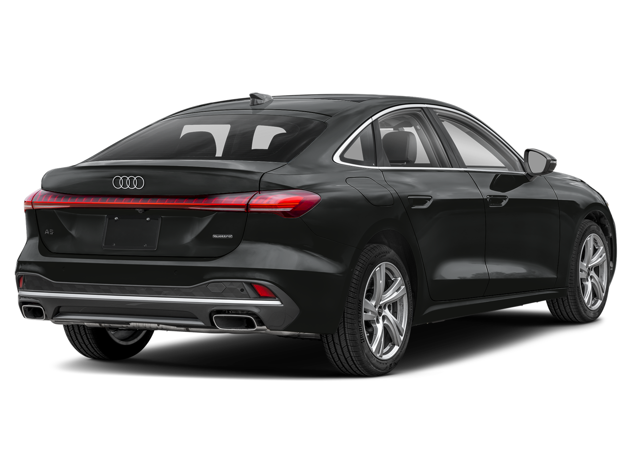 2026 Audi A5 — rear three-quarter view