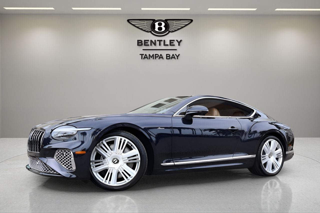 2026 Bentley Continental GT Base in Dark Sapphire — front three-quarter view