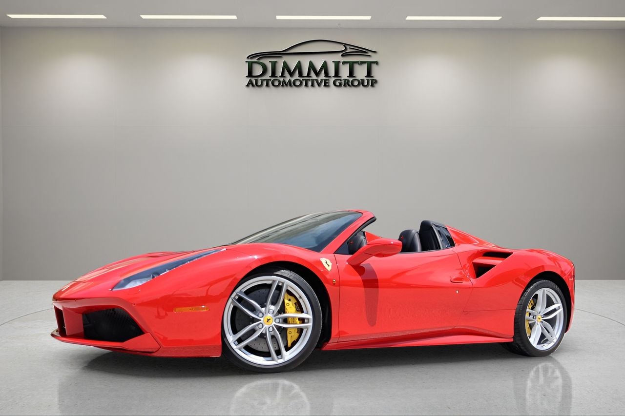 2018 Ferrari 488 Spider — side profile view