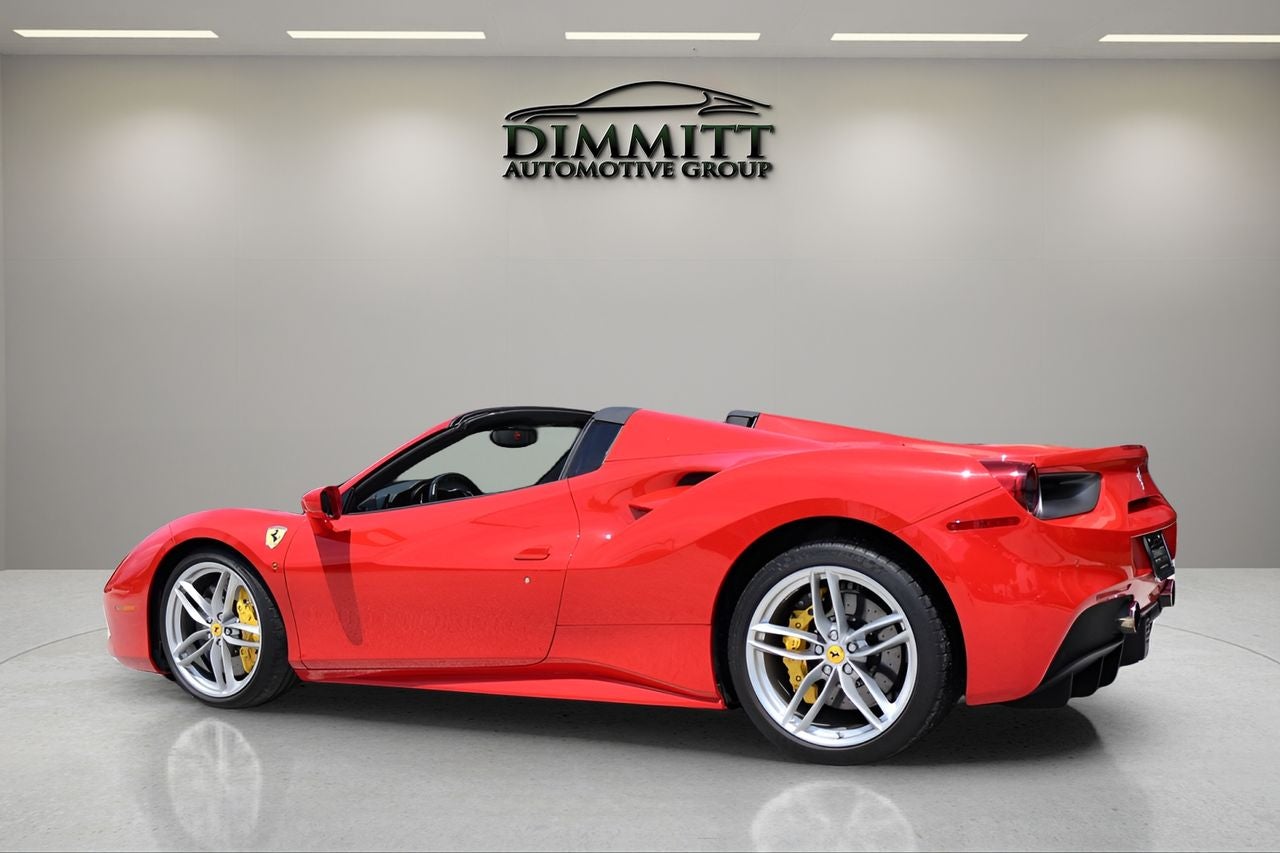 2018 Ferrari 488 Spider — interior view