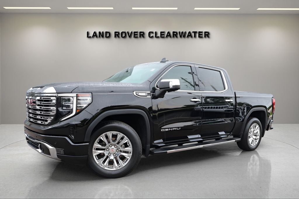 2024 GMC Sierra 1500 Denali in Onyx Black — front three-quarter view