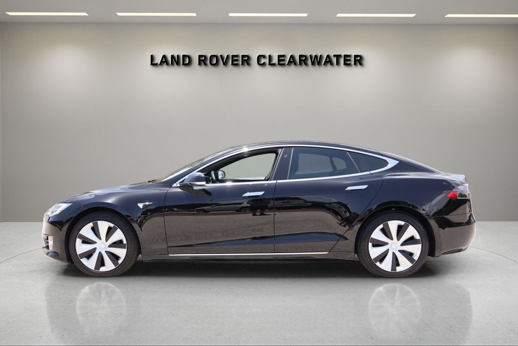 2020 Tesla Model S — side profile view