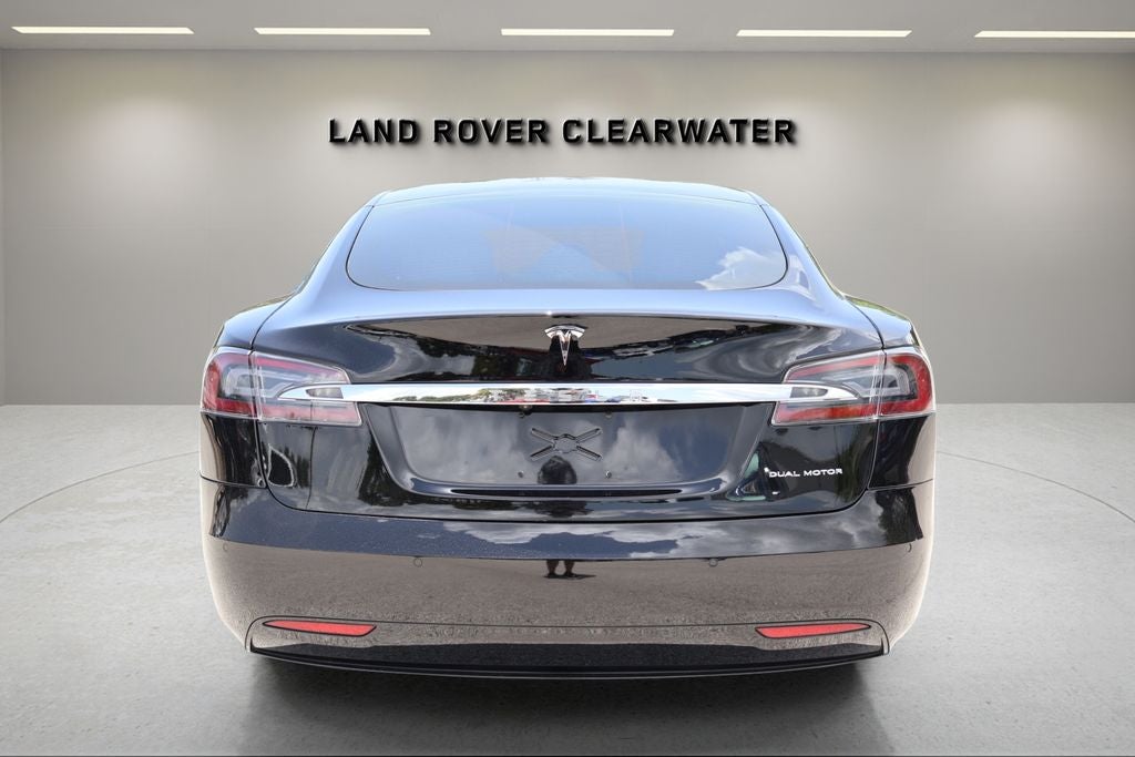 2020 Tesla Model S — interior view