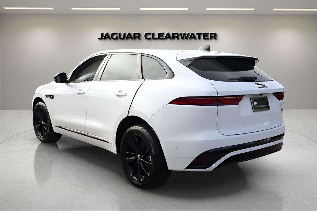 2026 Jaguar F-PACE — rear three-quarter view