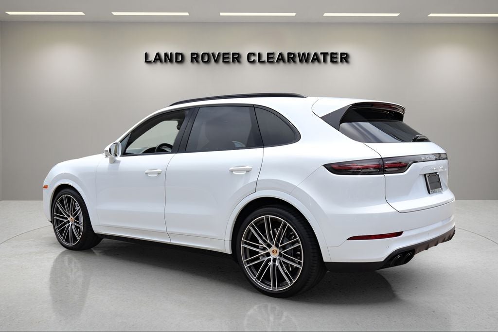 2023 Porsche Cayenne — rear three-quarter view