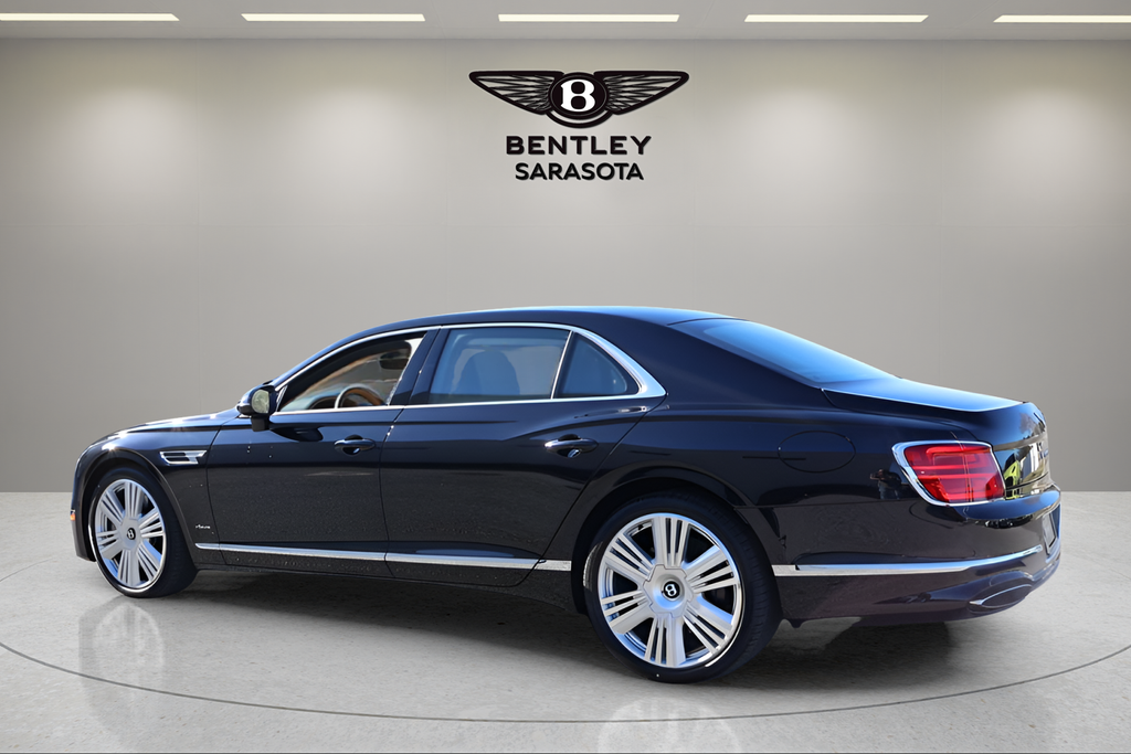 2026 Bentley Flying Spur — rear three-quarter view