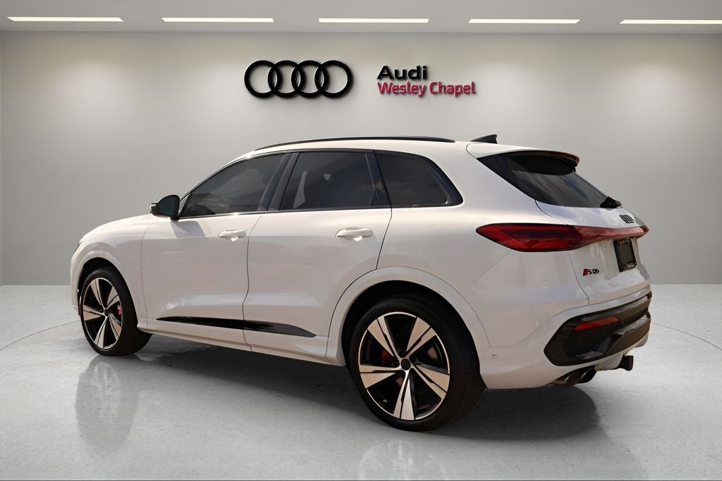 2026 Audi SQ5 — rear three-quarter view