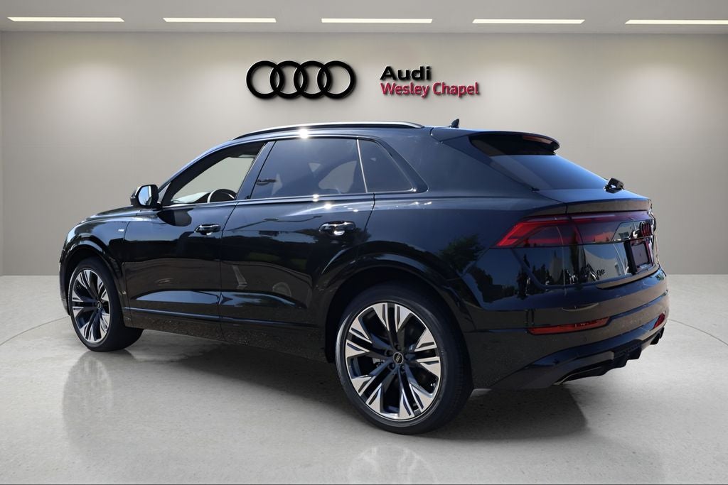 2026 Audi Q8 — rear three-quarter view