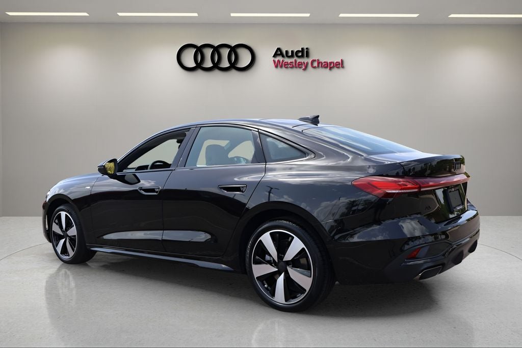 2026 Audi A5 — rear three-quarter view
