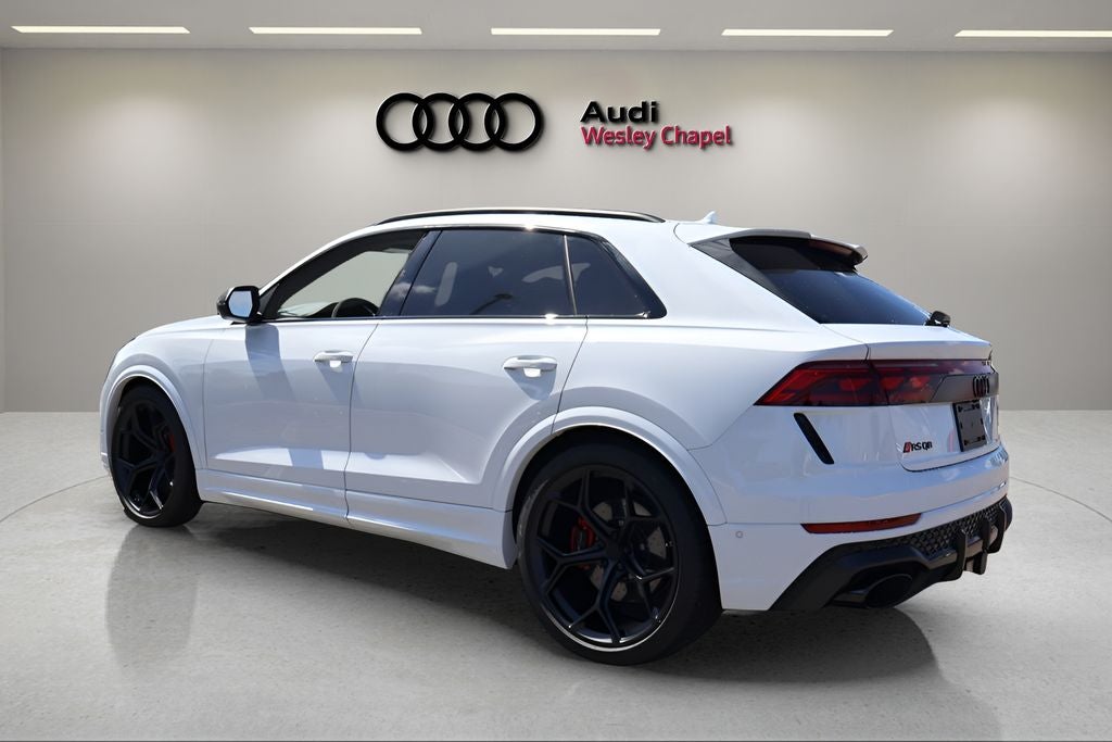 2026 Audi RS Q8 performance — rear three-quarter view