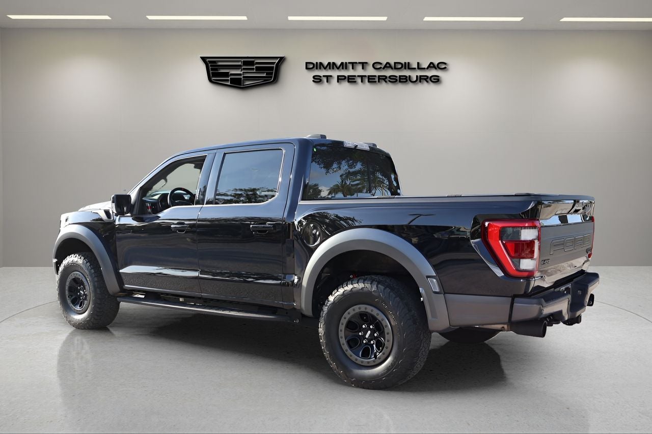 2022 Ford F-150 — rear three-quarter view