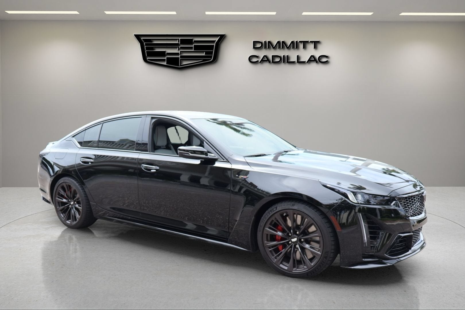 2024 Cadillac CT5-V — rear three-quarter view