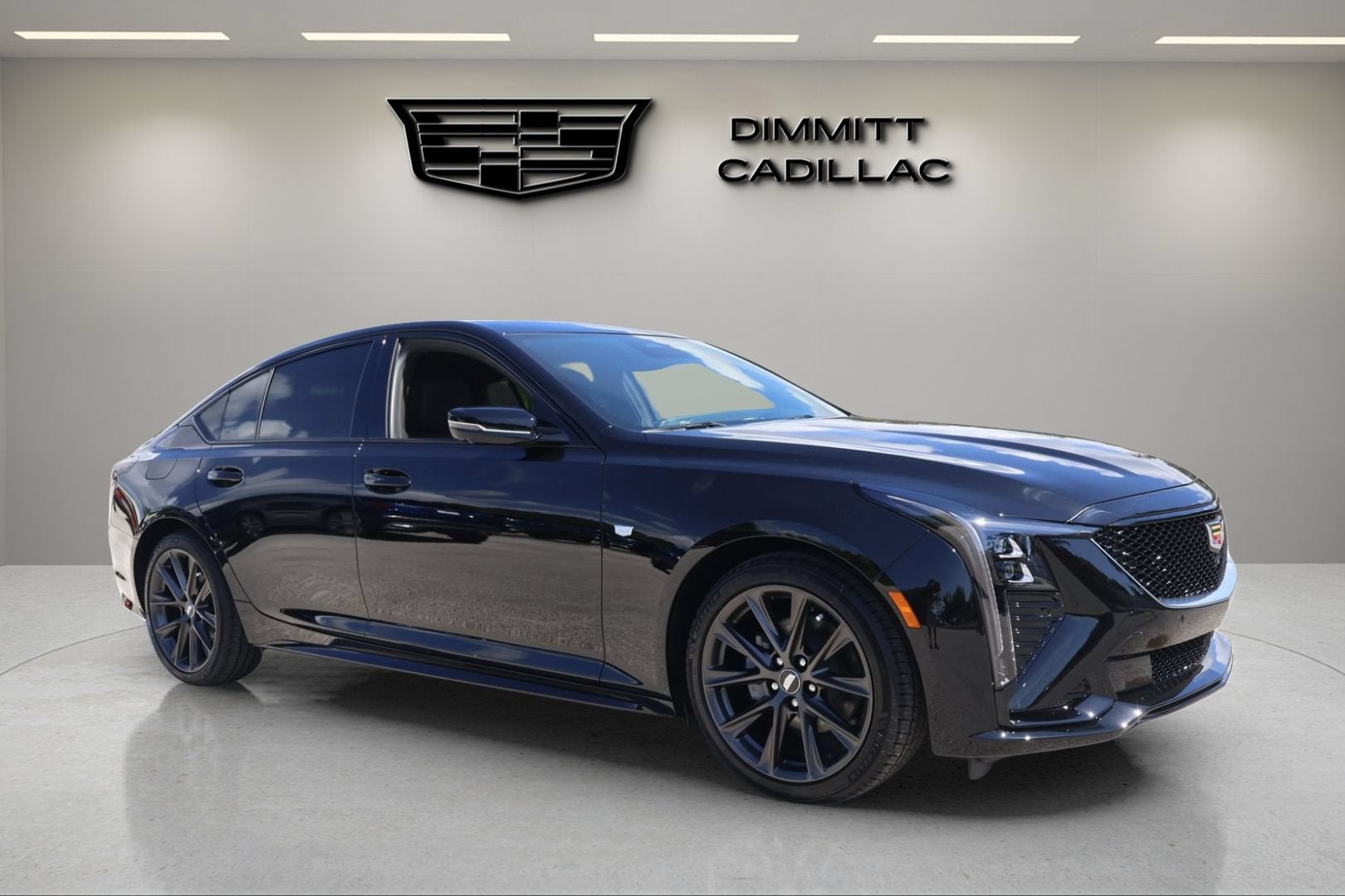 2026 Cadillac CT5 — rear three-quarter view