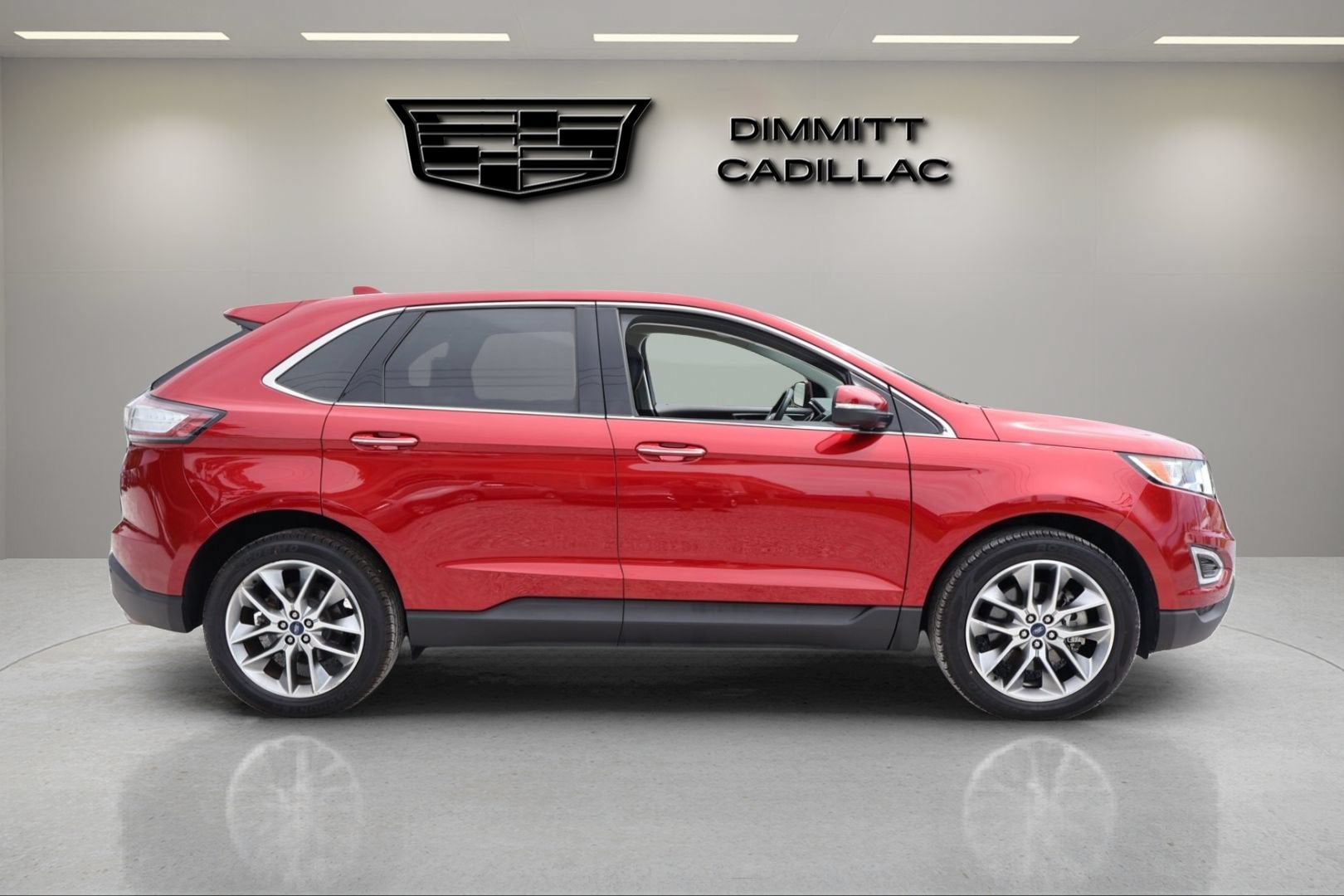 2017 Ford Edge — interior view