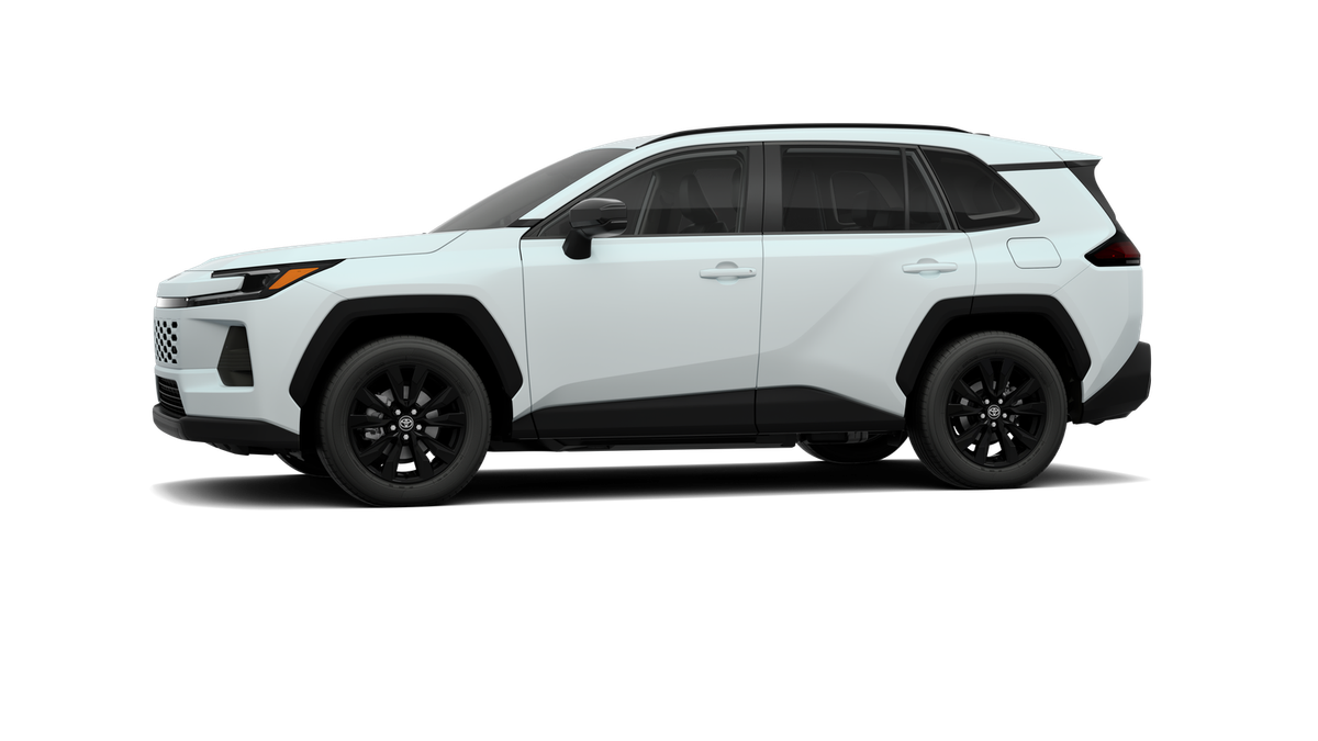 2026 Toyota RAV4 — rear three-quarter view
