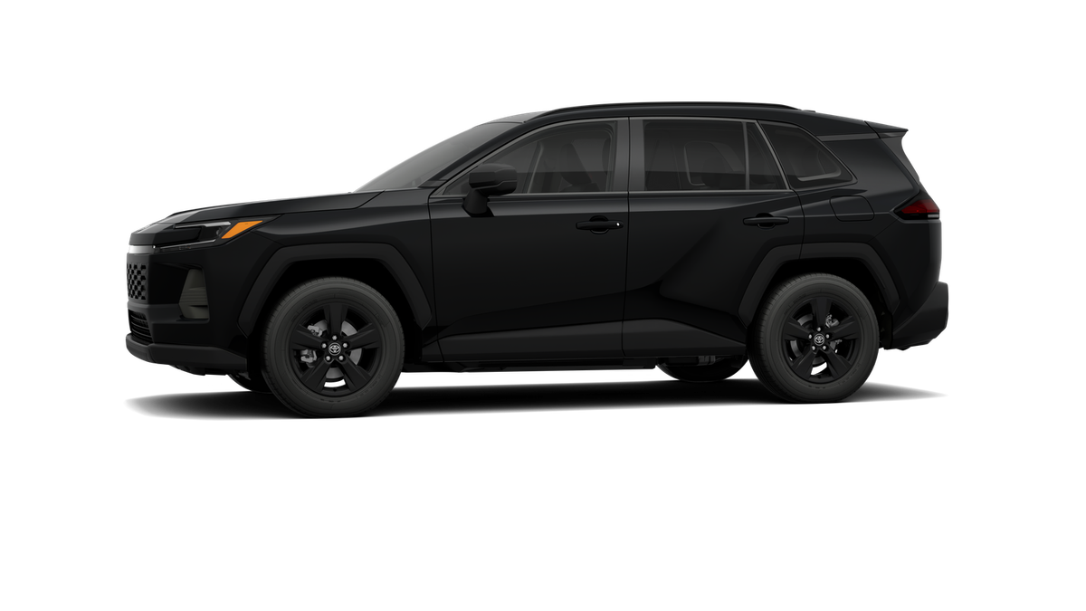 2026 Toyota RAV4 — rear three-quarter view