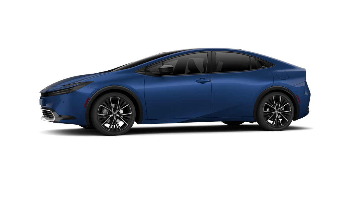 2026 Toyota Prius — rear three-quarter view